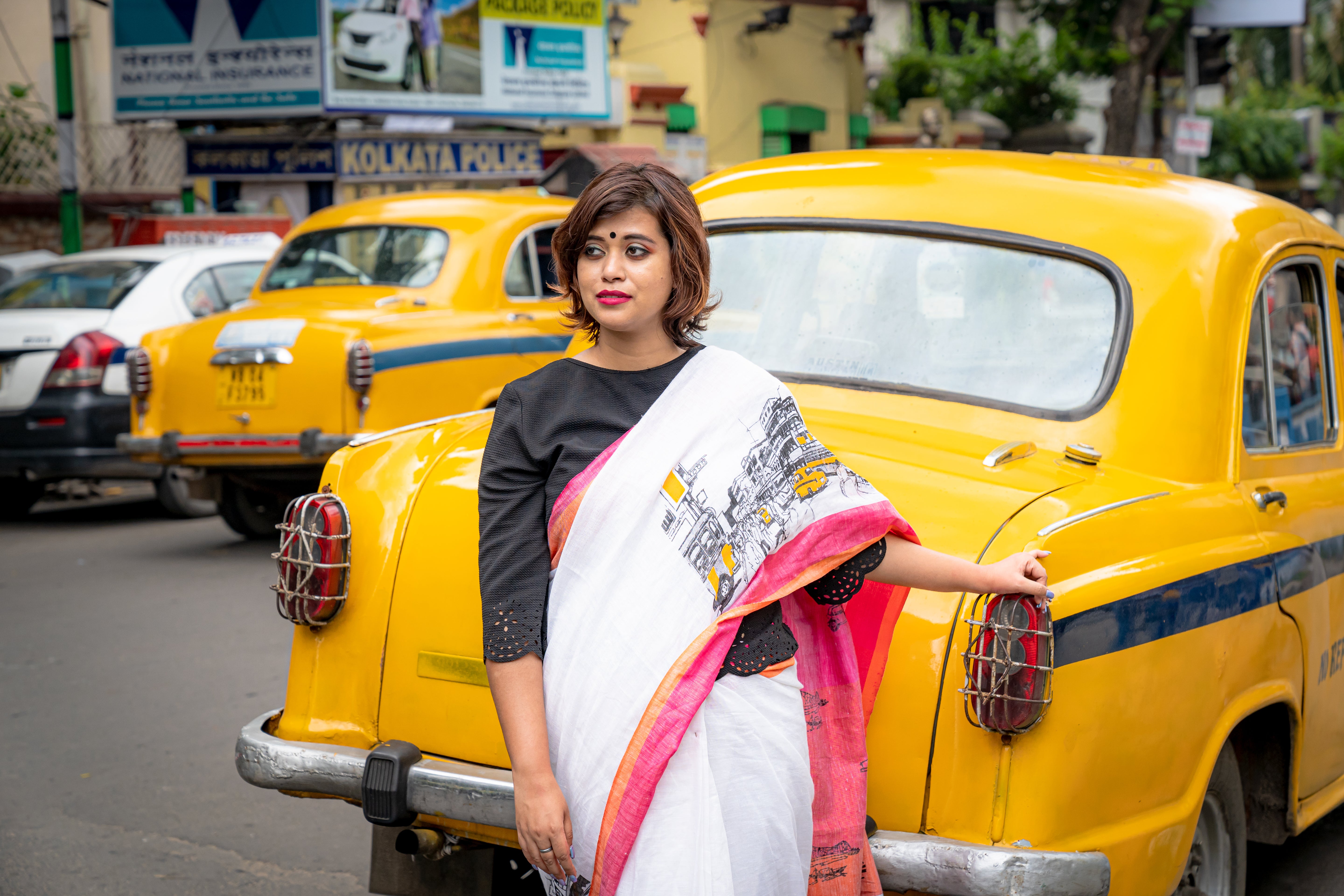 KOLKATA LINEN PINK