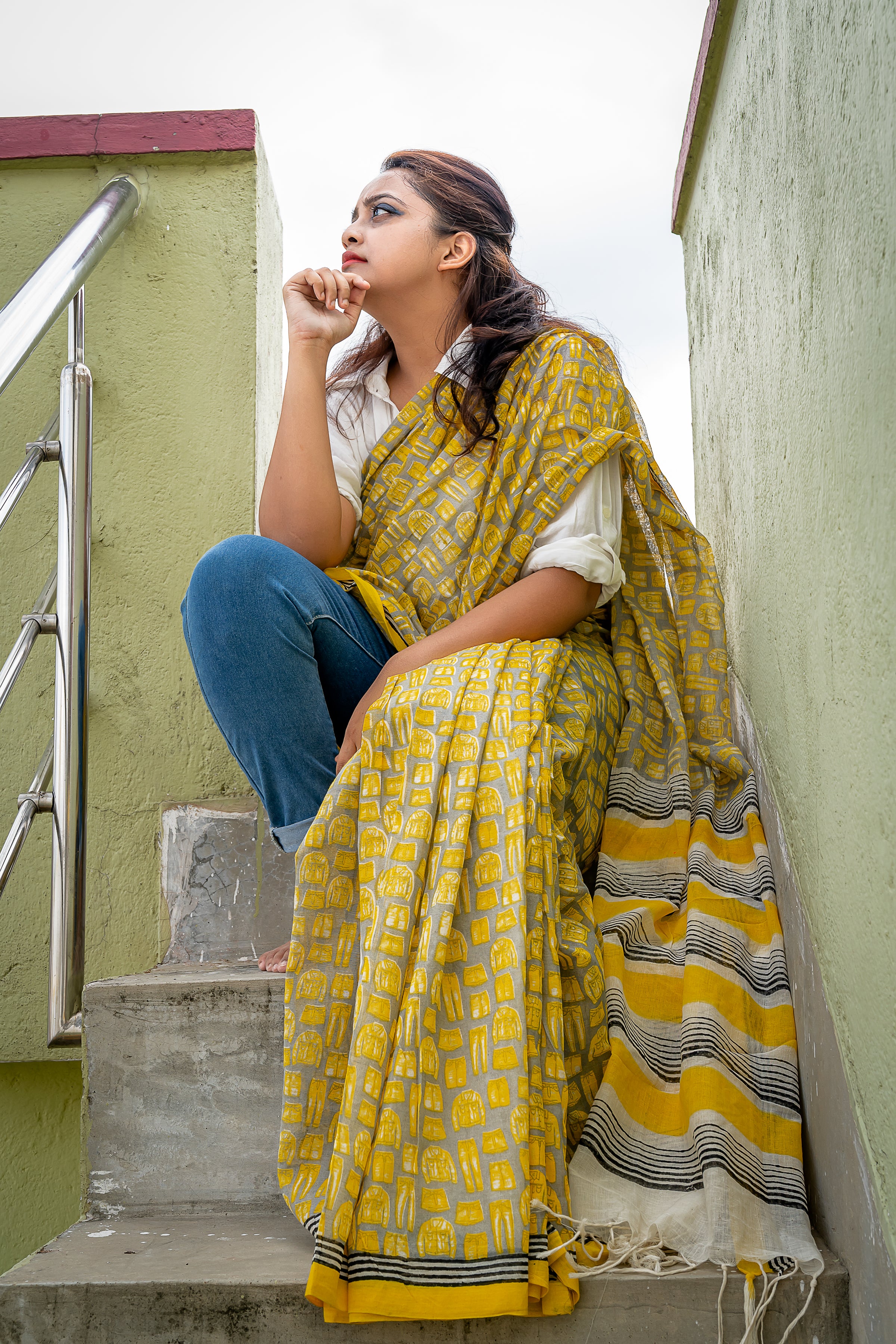 DENIM - YELLOW
