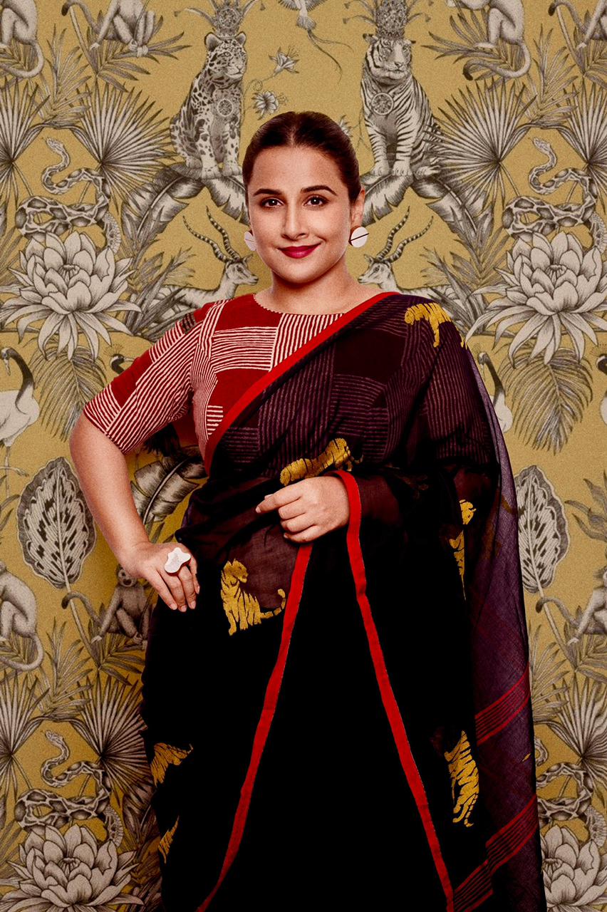 SHERNI TIGER SAREE