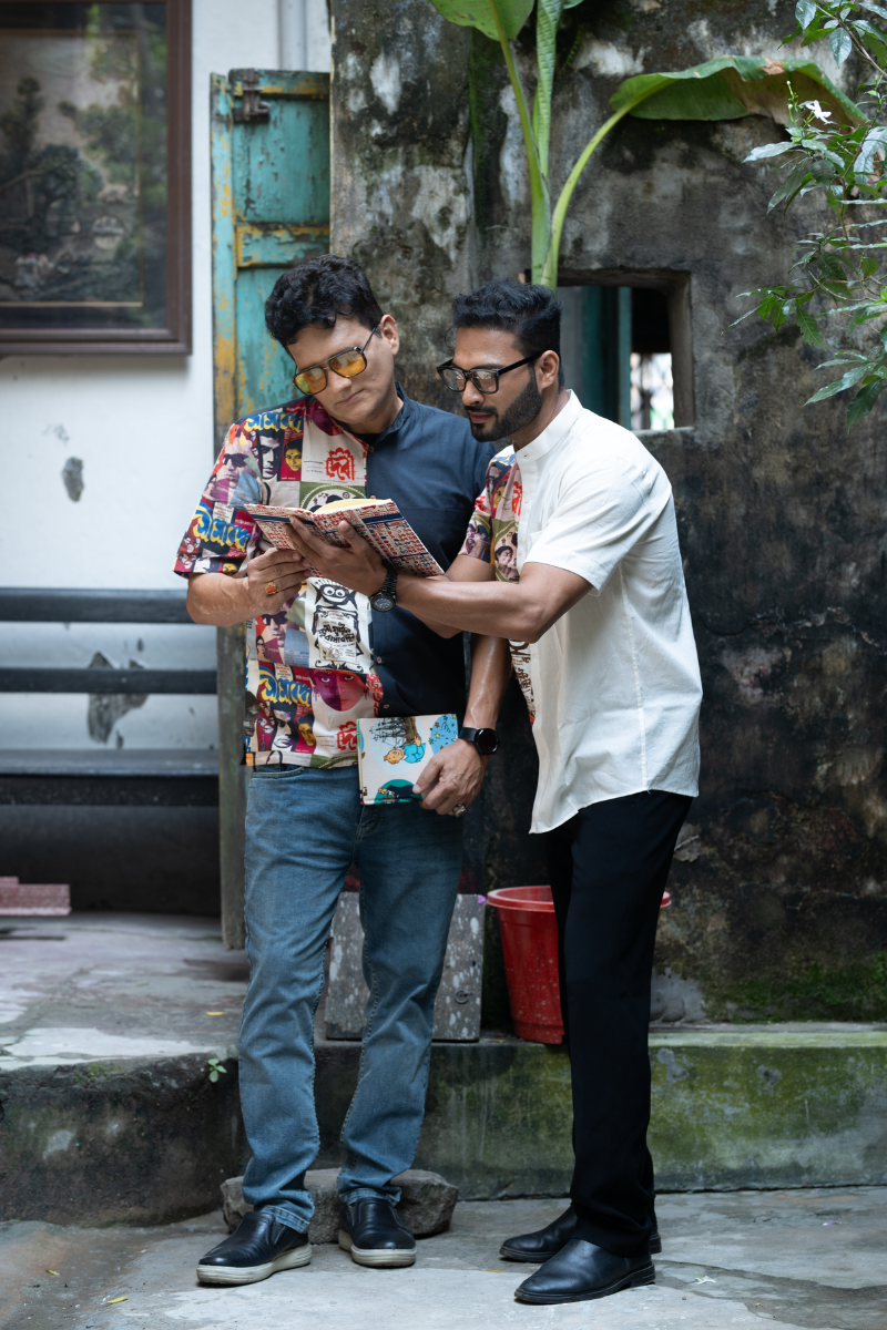 SATYAJIT RAY POSTER WHITE