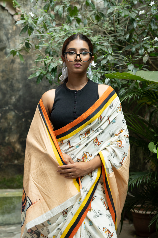 Calvin and Hobbs saree