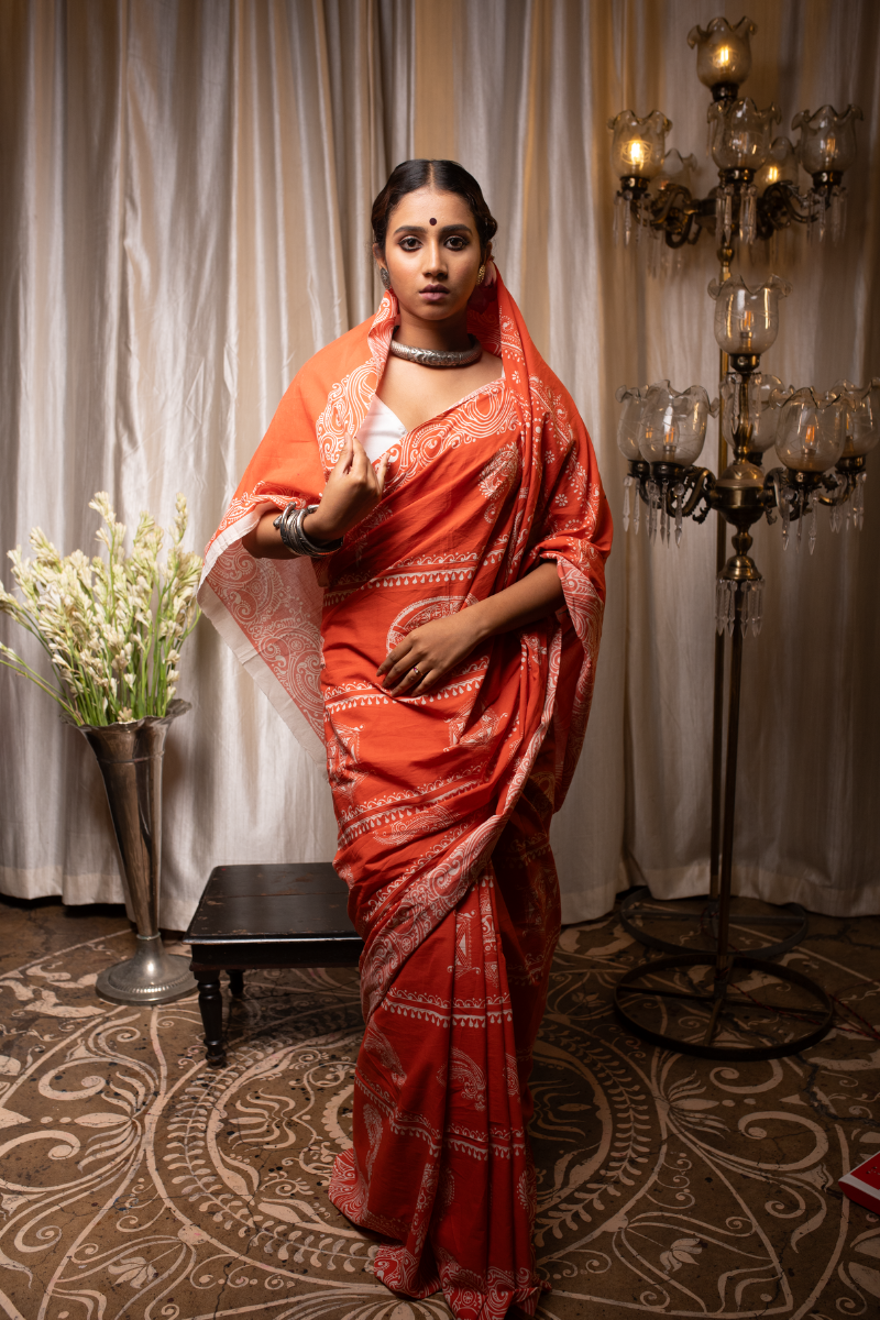 Alpona Saree