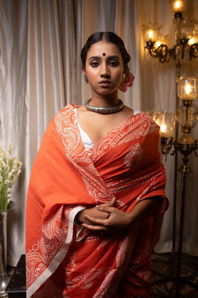 Alpona Saree
