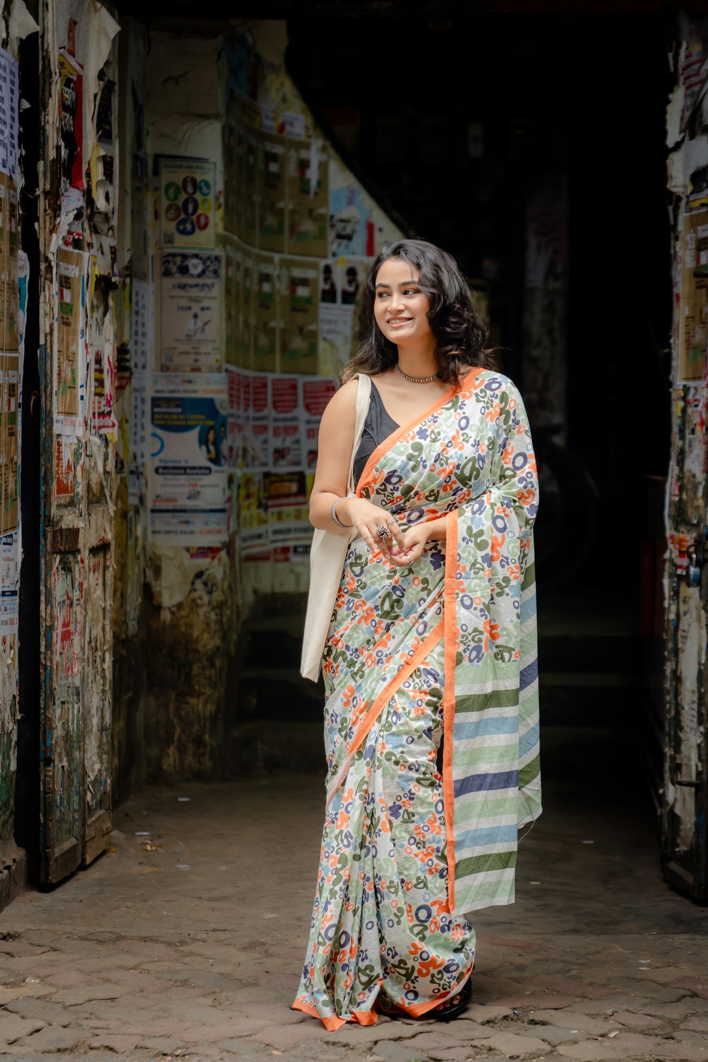 BANGLA BHASHA SAREE