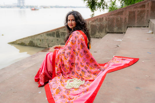 NABADURGA SILK - PINK