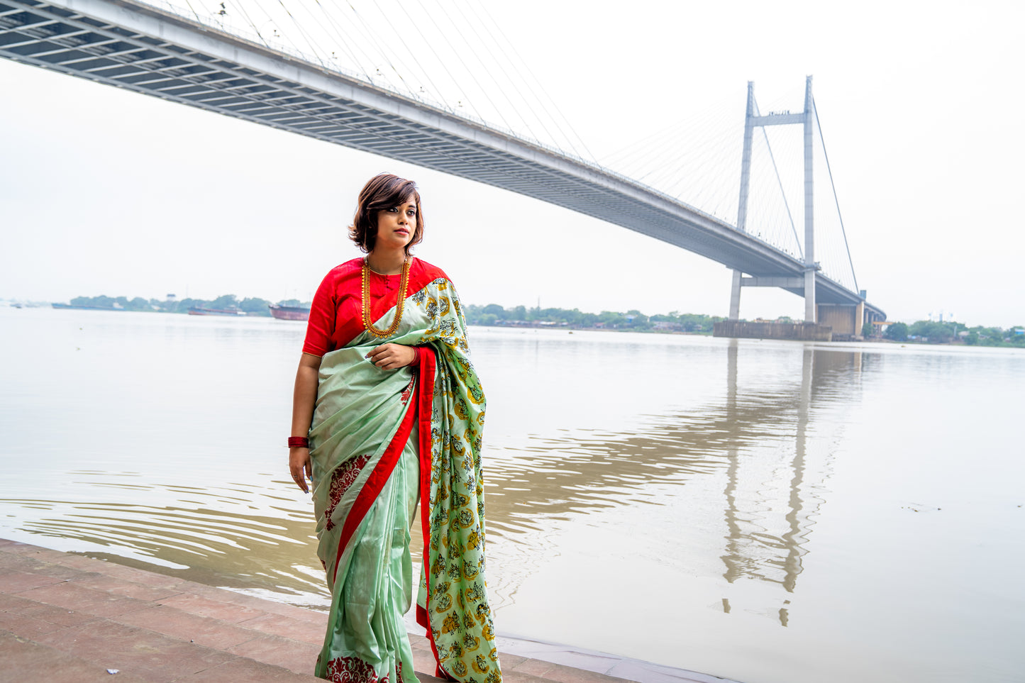 NABADURGA SILK - GREEN