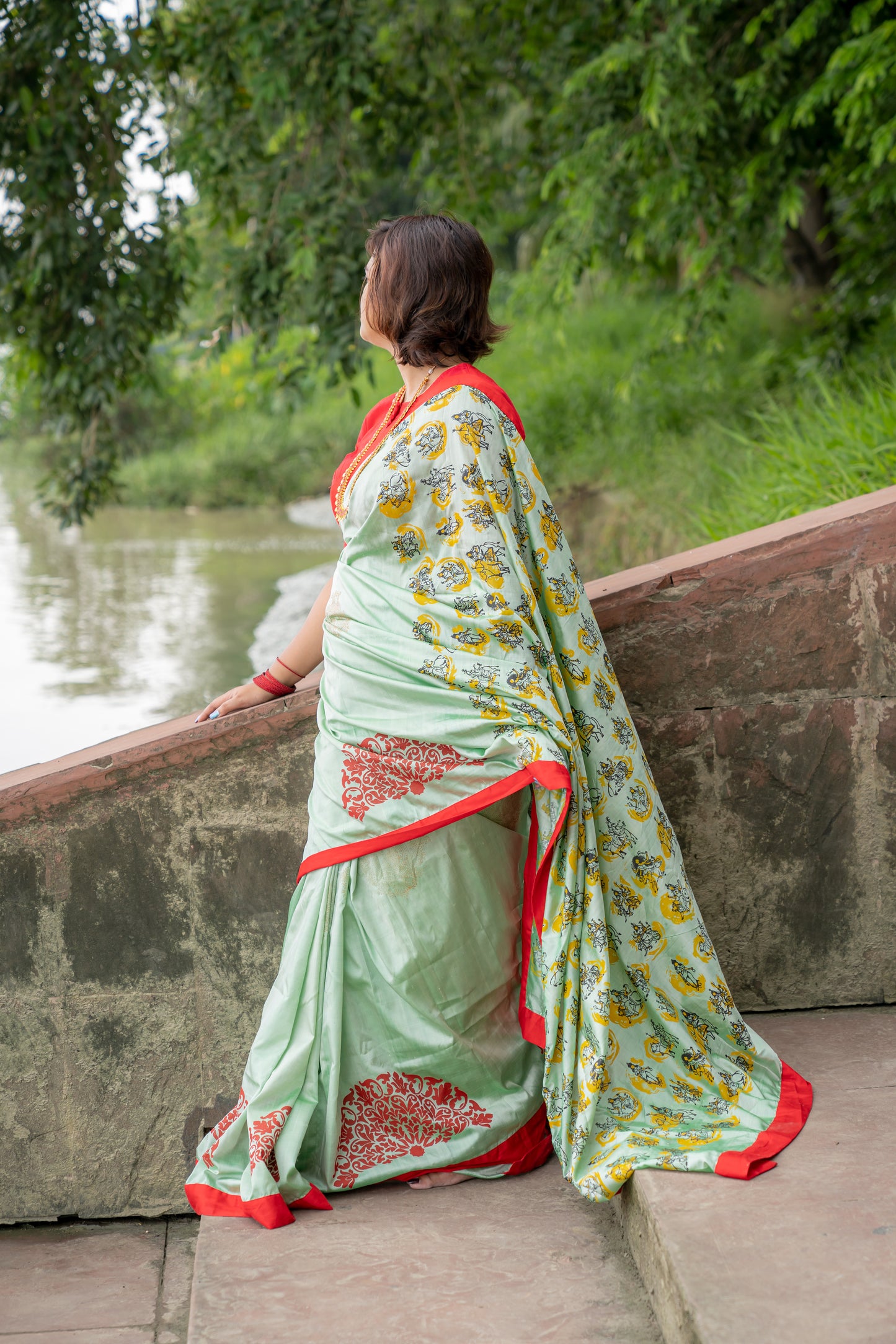 NABADURGA SILK - GREEN