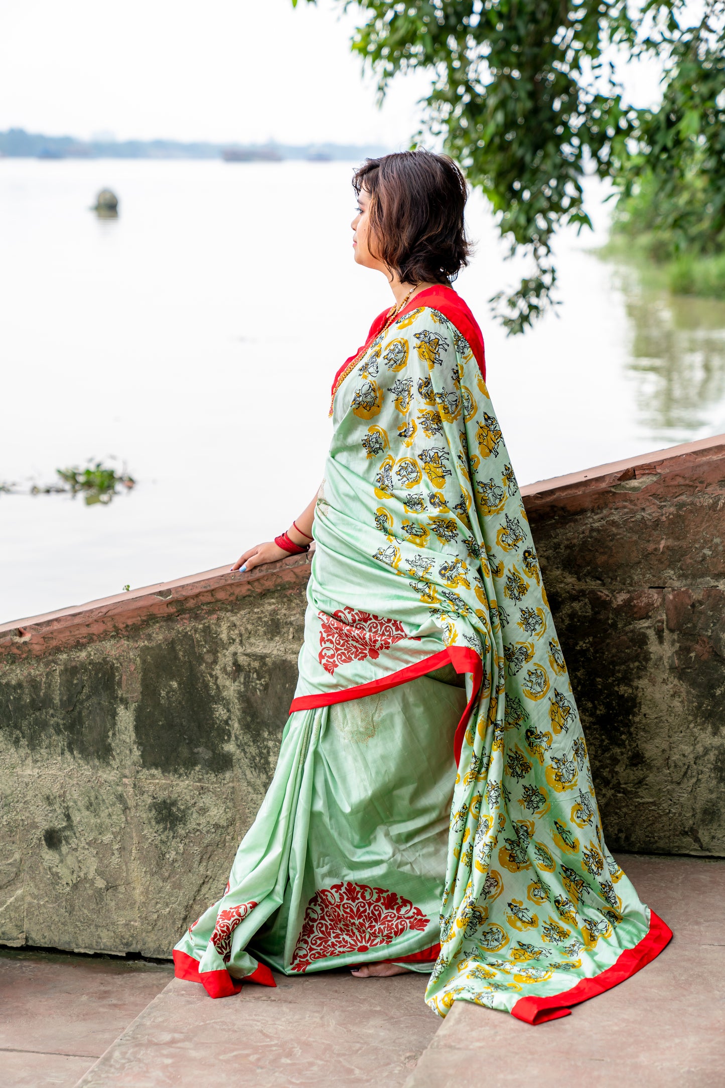 NABADURGA SILK - GREEN