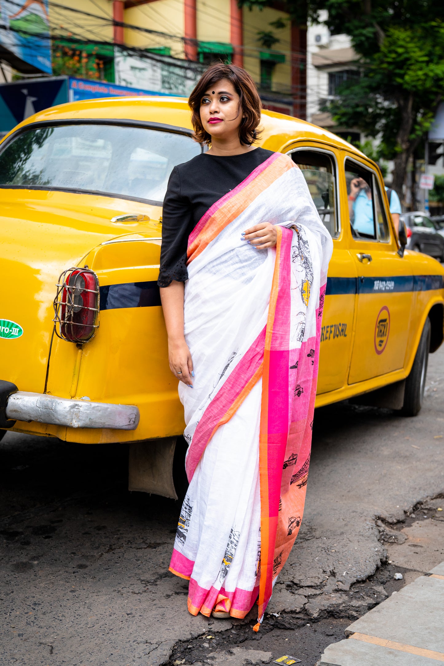KOLKATA LINEN PINK